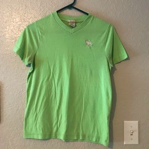 Green Abercrombie and Fitch kids shirt